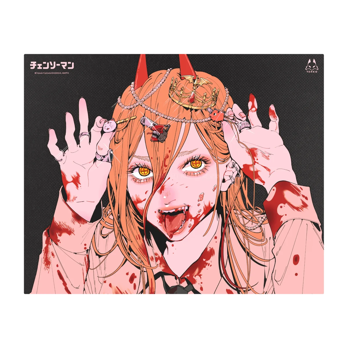 Arbiter Studio CHAINSAW MAN COLLECTION - LUNAR SPEED Glass Pad