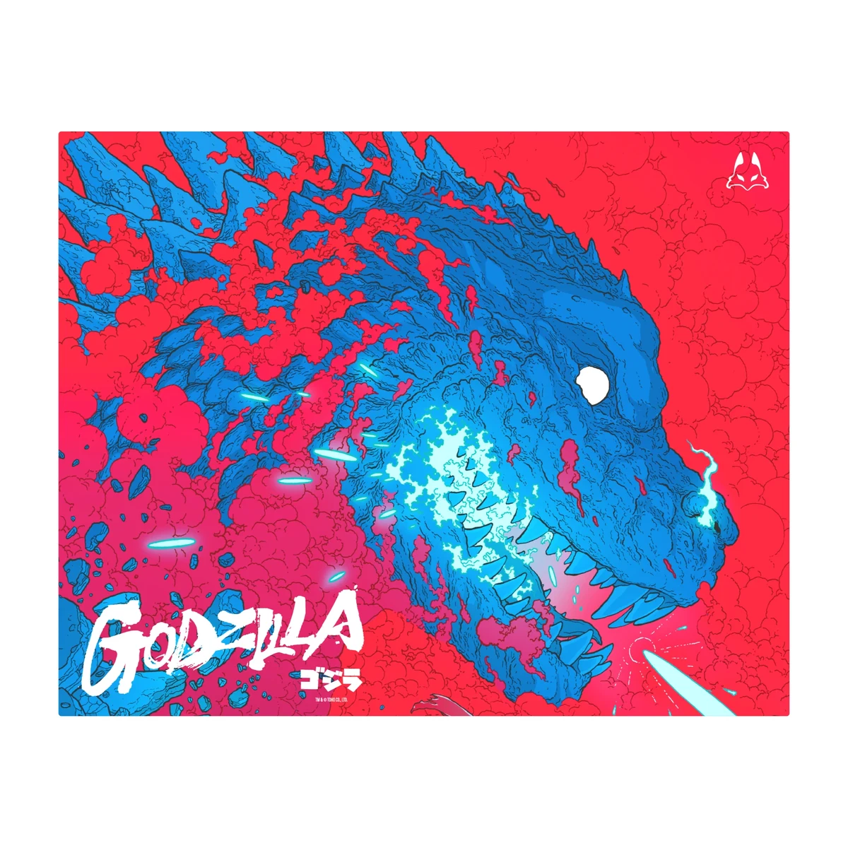 Arbiter Studio GODZILLA - LUNAR Glass Pad