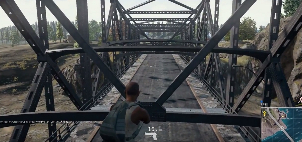 「PUBG」画期的な検問阻止ができる『橋の鉄骨に登る方法』を解説