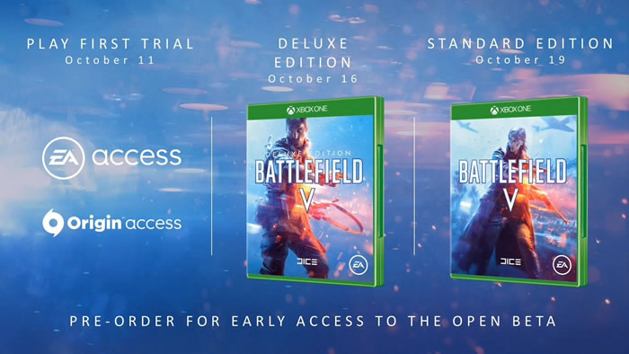 第二次世界大戦を描く最新作『Battlefield V』の先行予約が開始、特典は先行アクセス権など