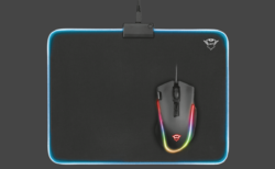 Trust Gaming、RGB LEDライティングを搭載した布製マウスパッド「GXT762 Glide-Flex Illuminated Flexible Mousepad」発表。1月30日(水)より国内取り扱い開始