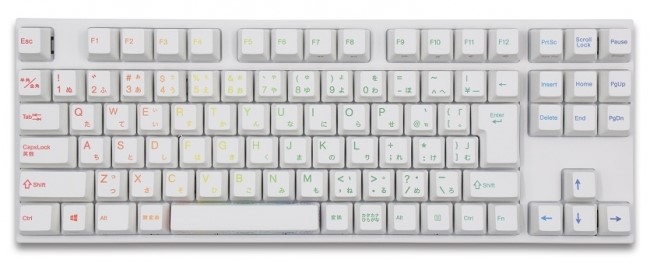 varmilo 92 double rainbow jis keyboard