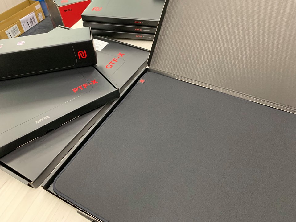 BenQ Zowie、ゲーミングマウスパッド「G TF-X」シリーズのパッケージ刷新を発表。丸めて収納するのをやめて”ボックスタイプ”へ