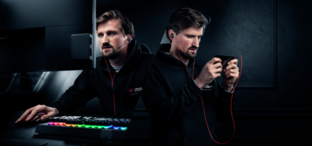 Trust Gaming、ブームマイクと内蔵型マイクを両方搭載したゲーミングイヤホン「Trust Gaming GXT 408」を5月31日(金)に販売開始。価格は3,980円(税別)