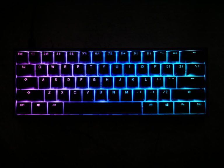 Ducky One 2 ミニ ピュアホワイト - RGB 60% - Cherry MX サイレント