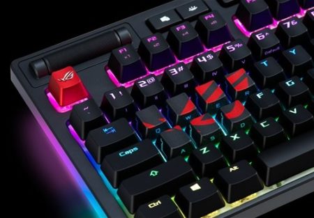 ASUS、ROGのロゴがアクセントとなったキーキャップセット「ROG Gaming Keycap Set」を7月5日(金)より販売開始