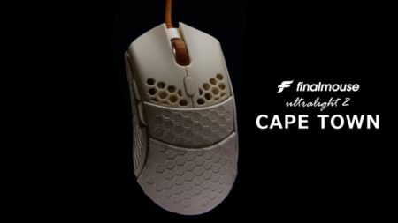 重量わずか47gのFinalmouseの最新作「Finalmouse Ultralight 2 – CAPE TOWN」予約注文分4000個が30分で完売