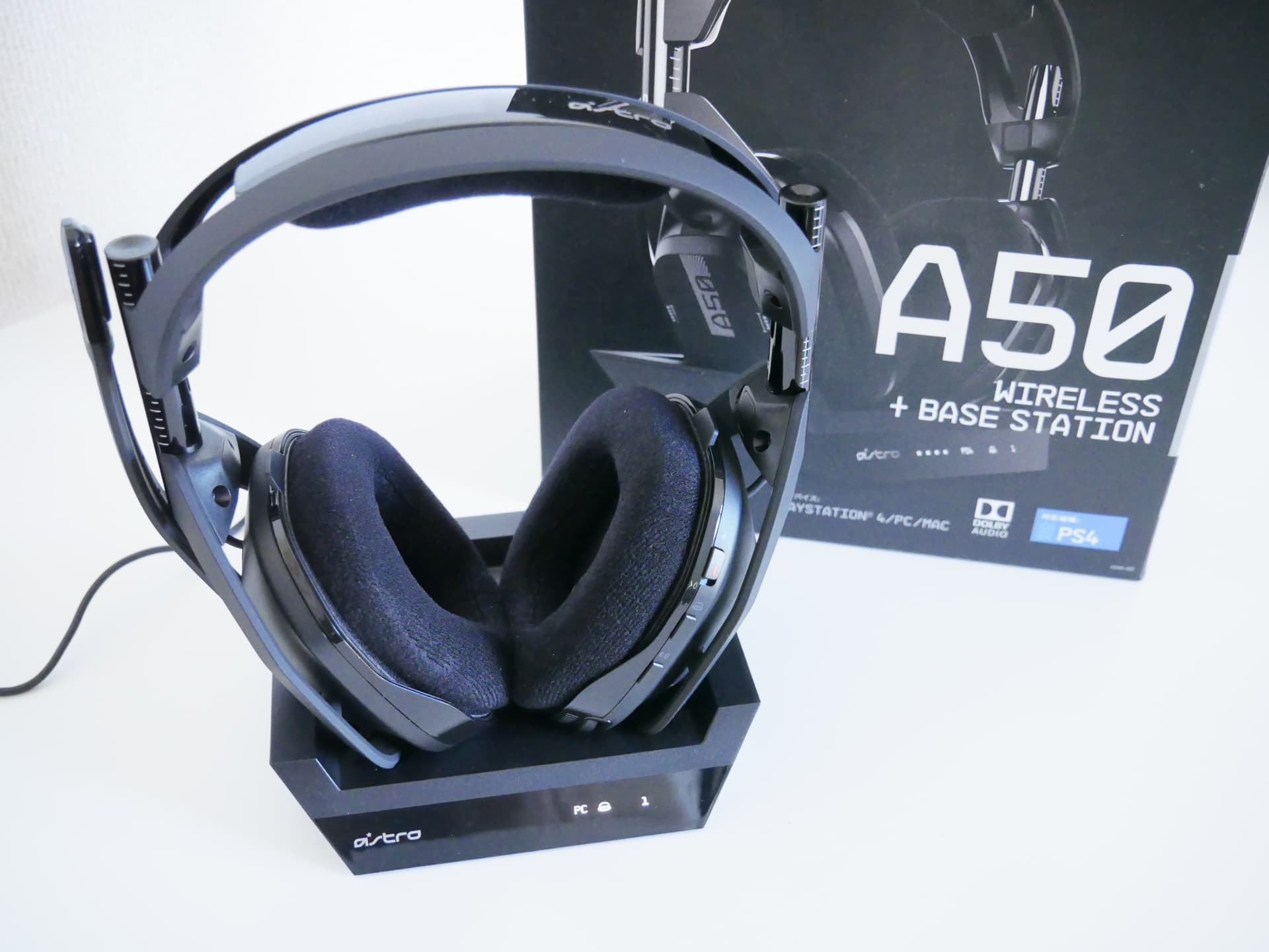 ASTRO A50 Wireless + Base Station」レビュー。多機能かつ高音質な 