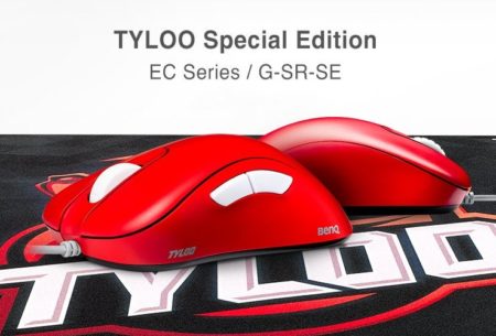 BenQ ZOWIE、真っ赤な「EC Series」とチームロゴがプリントされた「G-SR-SE」を発表。プロチームTYLOOとのコラボモデル