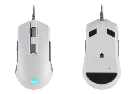 Corsair、左右対称ゲーミングマウス「M55 RGB PRO」のホワイトモデルを12月28日(土)に国内発売
