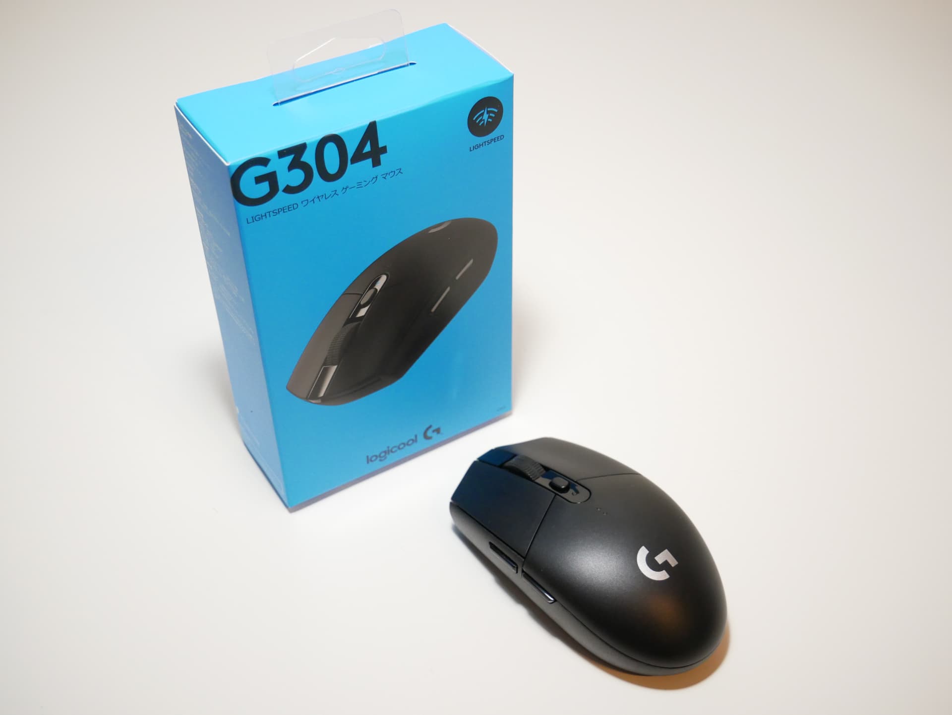 Logicool G304 ワイヤレスマウス サイド2ボタン付き　箱あり