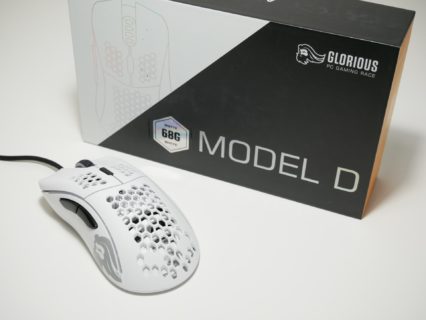 「Glorious Model D」レビュー。EC1の形状をベースとした大型の軽量ゲーミングマウス