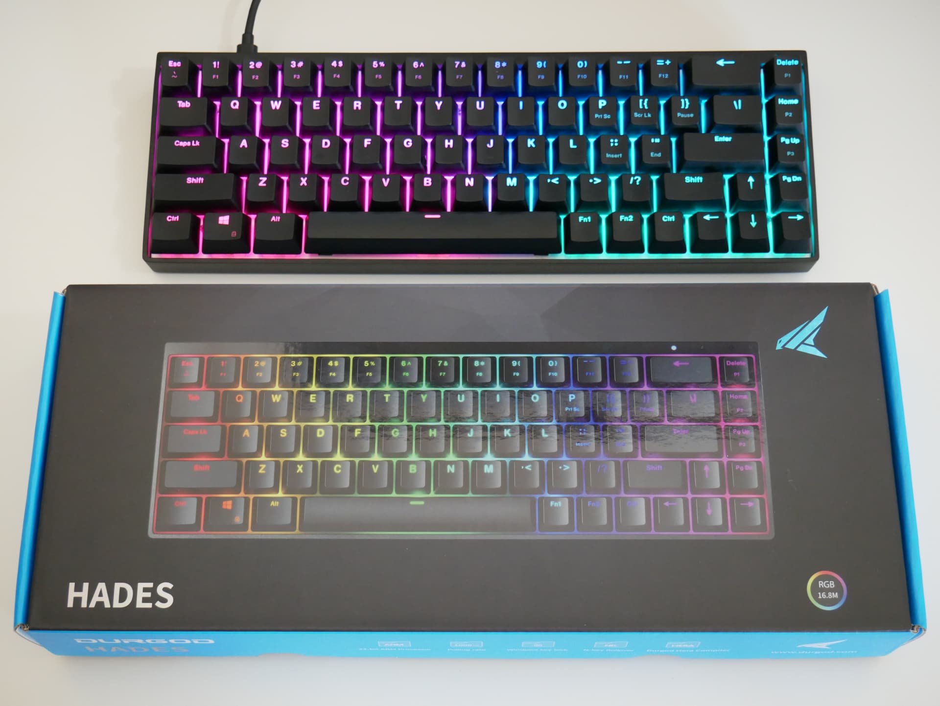 Durgod Hades 68 RGB」レビュー。アルミフレームの堅固な65%ゲーミング