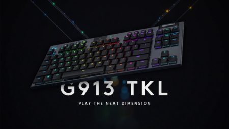 Logicool G、テンキーレスの無線ゲーミングキーボード「Logicool G913 TKL」を6月25日(木)に国内発売