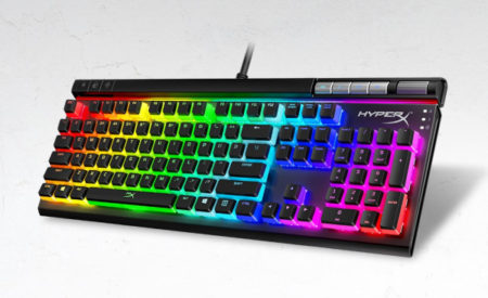 HyperX、半透明のキーキャップを標準搭載したフルサイズのゲーミングキーボード「HyperX Alloy Elite 2」を国内発売