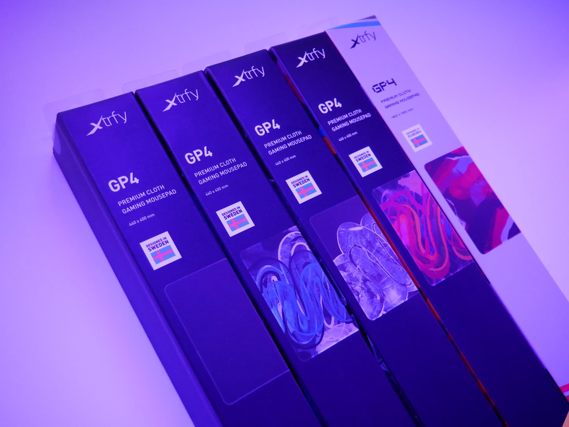 Xtrfy Gp4 レビュー アーティスティックなデザインが目を惹く 5色展開のゲーミングマウスパッド Dpqp