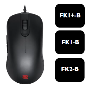 BenQ、ゲーミングマウスの最新モデル「FK-B」「ZA-B」シリーズ、マウス 