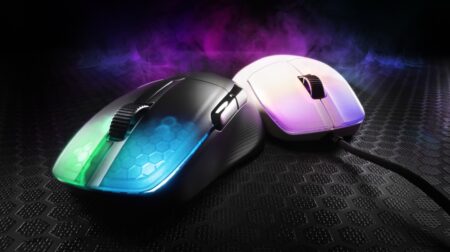ROCCAT、中サイズで66gの左右非対称ゲーミングマウス「KONE Pro」と無線モデル「KONE Pro Air」を6月3日に国内発売