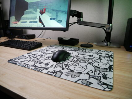 「Inked Gaming Mousepad」レビュー。好みの画像を印刷してくれるゲーミングマウスパッド