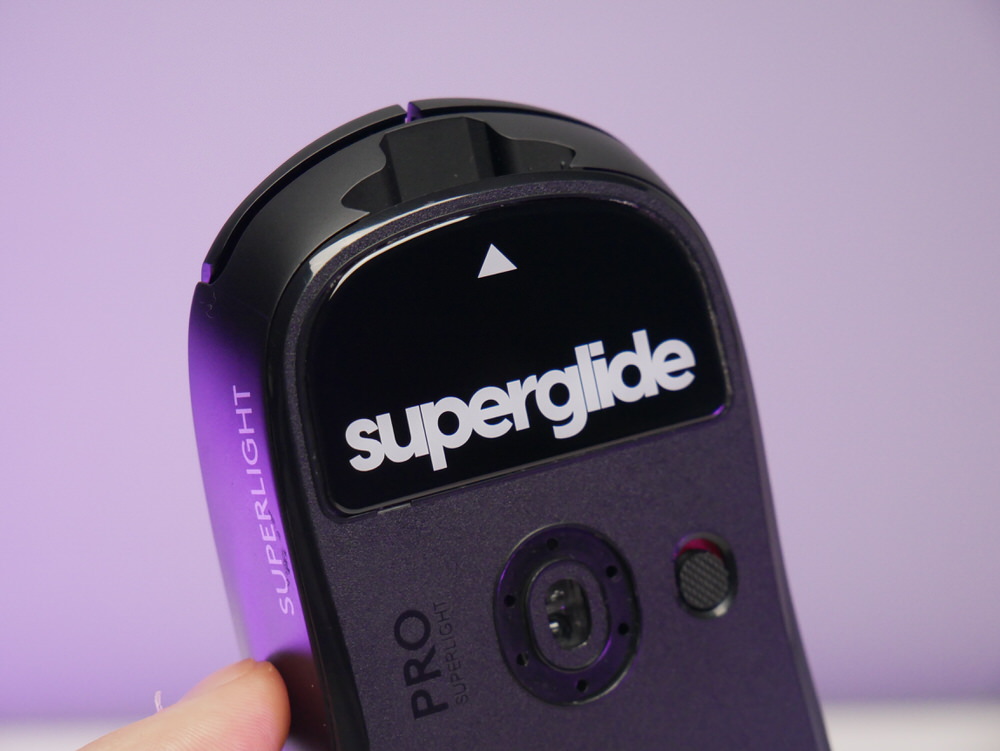 ガラスマウスソール　superglide ブラック