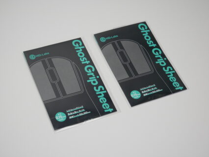 「HID-Labs Ghost Grip Sheet」レビュー。わずか0.15mmの極薄グリップテープ