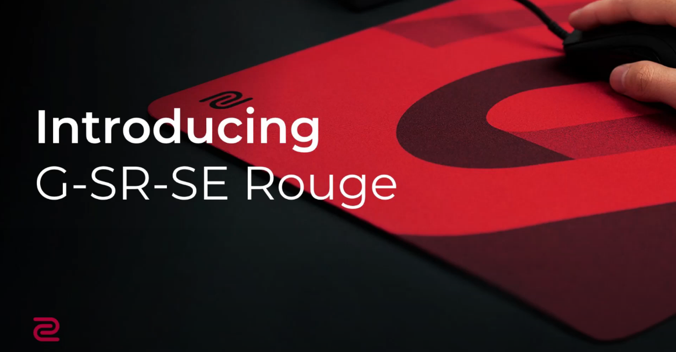 BenQ、G-SR-SEの後継モデル「ZOWIE G-SR-SE Rouge」を発表。Deep Blueから耐久性・耐湿性を改善、わずかに滑らかな感触に