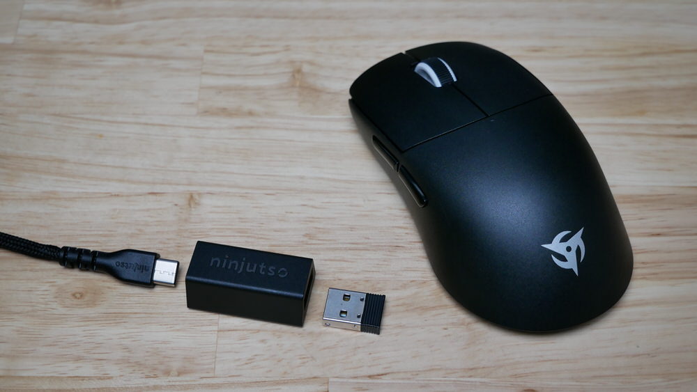 即日発送】Ninjutso Sora 4K Wireless 黒 マウス - PC周辺機器